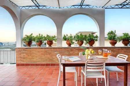 Gocce Villas - Skyline Sorrento Views In The Heart Of 소렌토 외부 사진